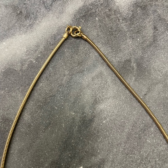 Vintage Gold Link Necklace - Picture 3 of 8